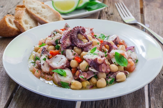 Insalata di polpo e ceci
