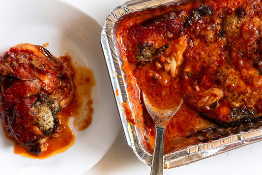 Parmigiana di melanzane alla Calabrese