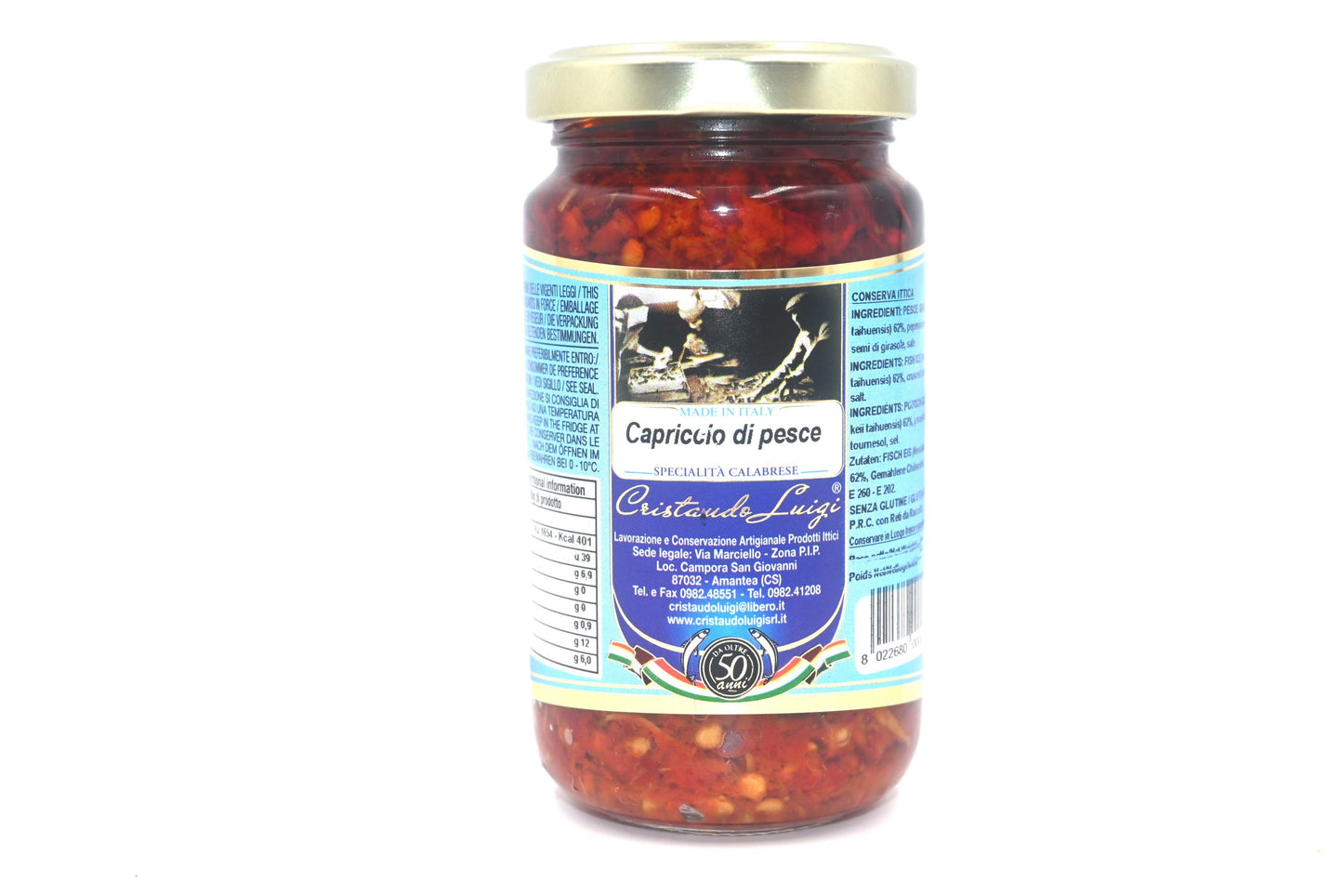 Sardella Calabrese o Rosamarina