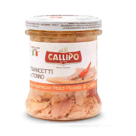 Trancetti di Tonno al peperoncino